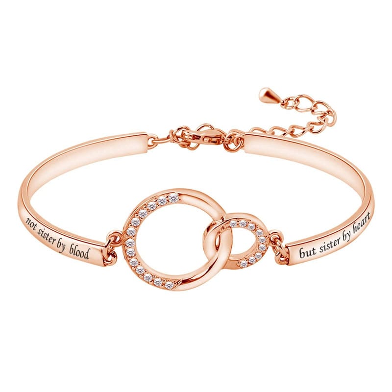 Not Sister by Blood but Sister by Heart Bracelet