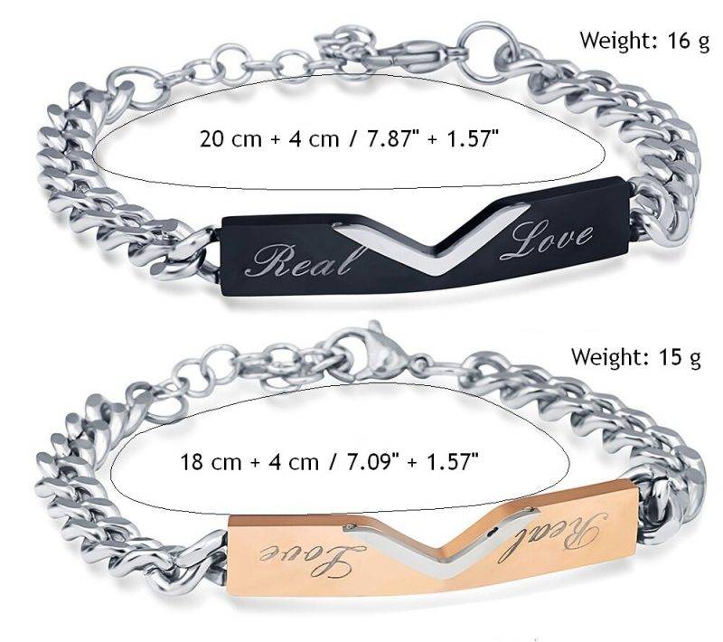 His and Hers Matching Bracelets