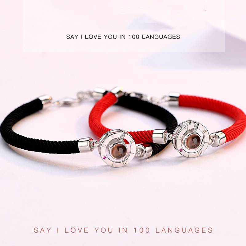 I Love You in 100 Languages Bracelet