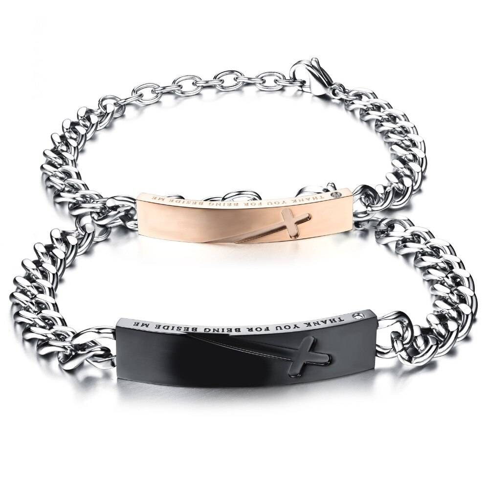 Love Couple Bracelets Lovers | Fashion Couple Bracelet Love | Design Bracelets  Couples - Bracelets - Aliexpress