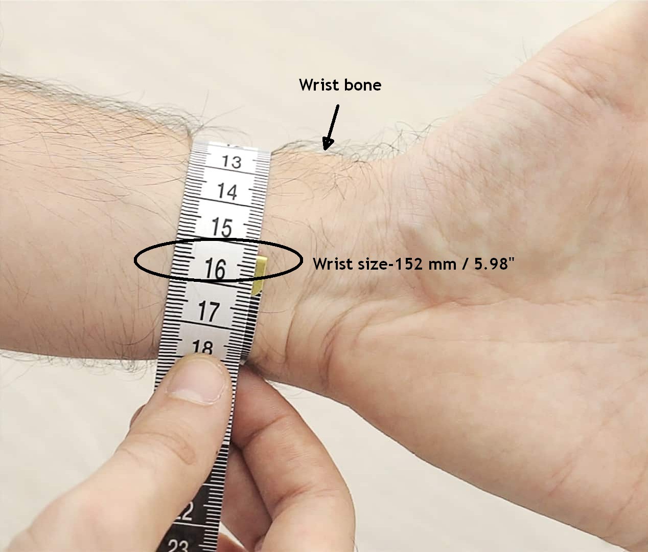how to measure wrist circumference - the most accurate way